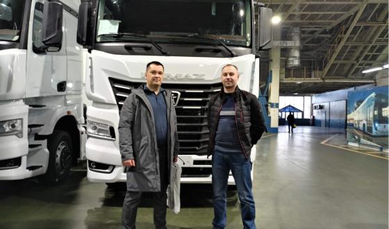 Новейшие грузовые автомобили К5 готовы к работе