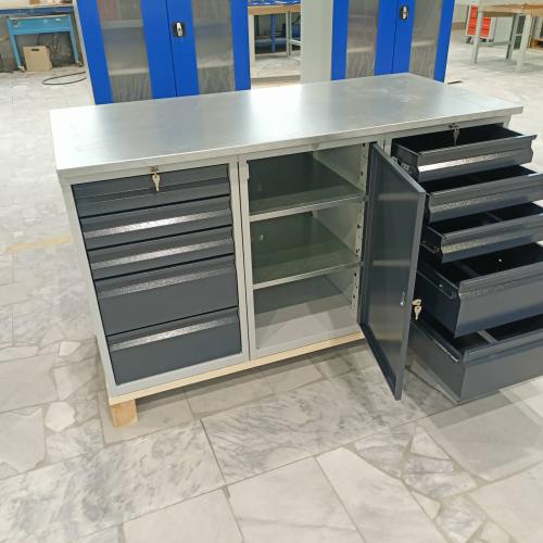 Верстак слесарный ВСЛ.1500.К.Т1.Т2.Т1.0