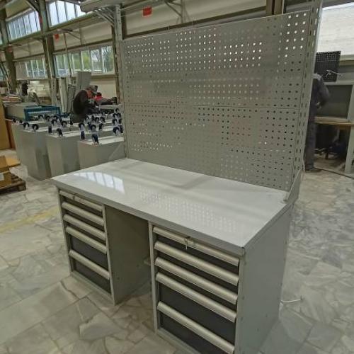 Верстак слесарный ВК.1500.Т1.Т1.2ЭС